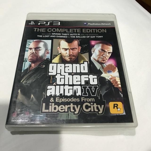 แผ่นเกมส์ps3  gta iv