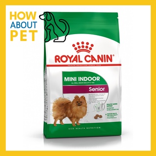 (3kg) Royal Canin Mini Indoor Senior Dog Food รอยัล คานิน อาหารเม็ดสุนัข สำหรับสุนัขพันธุ์เล็กสูงวัย เลี้ยงภายในบ้าน