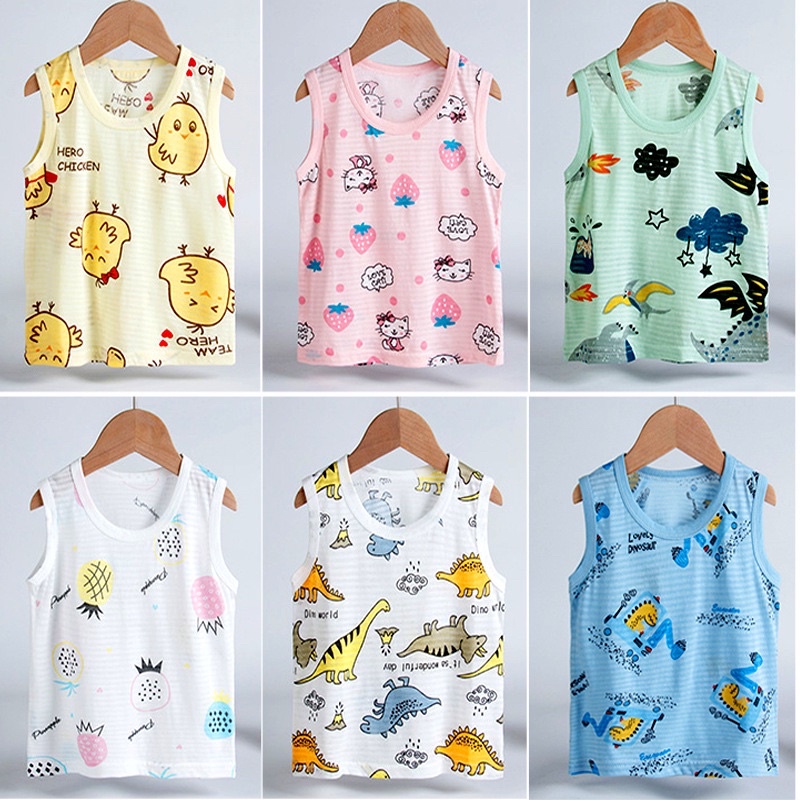 ‼️พร้อมส่งจากไทย‼️ เสื้อกล้ามเด็ก ใส่สบาย