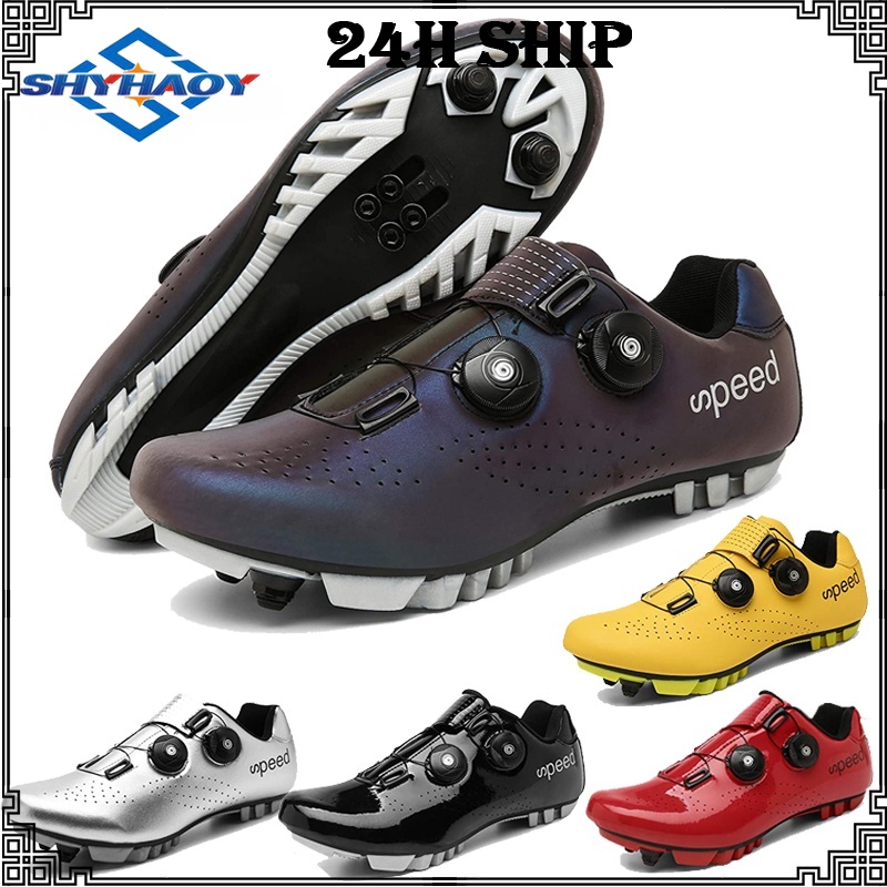 COD MTB Cycling Shoes Breathable Mountain Cleats Shoes Spin Double Helix Bicycle Shoes Mens and Wome