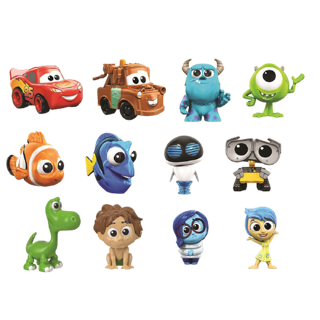 ดิสนีย์ ฟิกซาร์ มินิ ฟิกเกอร์ แบบสุ่ม 1 ชิ้น Disney Pixar Mini Figure Assortment 1 pc GMC43