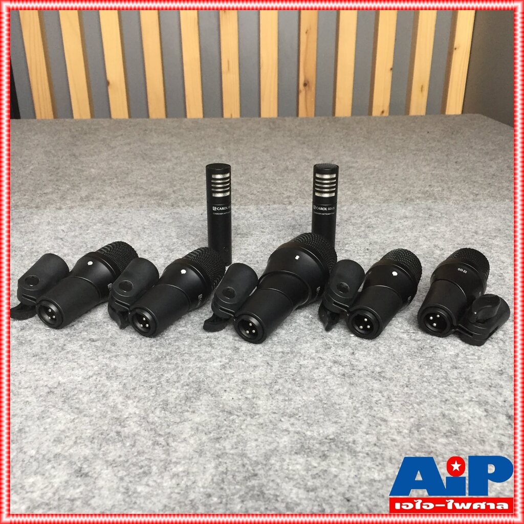 CAROL GODK7 ชุดไมค์กลอง7ชิ้นพร้อมขาหนีบไมค์ ไมค์กลอง ไมค์ชุด MIC ไมค์คอนเดนเซอร์ GODK 7 GODK-7 เอไอ-ไพศาล - รูปที่ 4