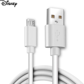 Disney สายชาร์จโทรศัพท์ Micro USB Cable สายชาร์จเร็ว สำหรับ แอนดรอยด์ Micro USB Oppo/Samsung/Vivo ความยาวมีทั้ง30ซม.และ100ซม.