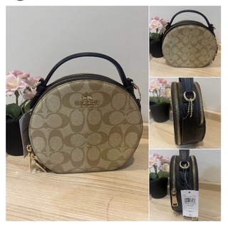 พร้อมส่งแท้ 💯% จาก 🇺🇸 Coach Canteen Crossbody In Blocked Signature CC729