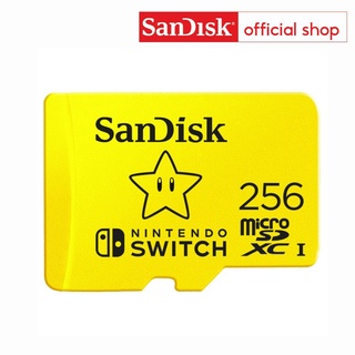 SanDisk microSDXC for the Nintendo Switch 256GB (SDSQXAO-256G-GNCZN)