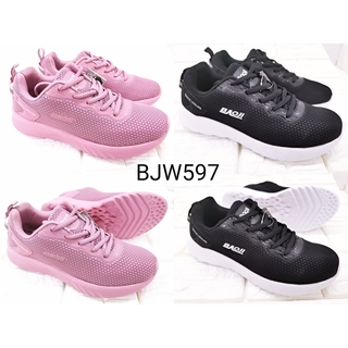 [ลิขสิทธิ์แท้]ฺ BJW597 รองเท้าผ้าใบ บาโอจิ ผู้หญิง