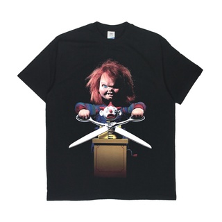 [S-5XL] เสื้อยืด พิมพ์ลาย Horror CHUCKY DOLL