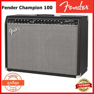 Fender Champion 100 โปร 7/7 ทักแชทมารับเงินคืนทันที เพียง 1 วันเท่านั้น แอมป์กีตาร์ไฟฟ้า 100 วัตต์ ลำโพง12 นิ้ว 2 ดอก