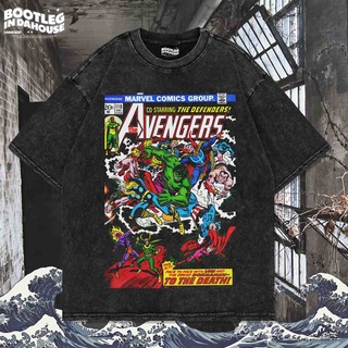 เสื้อยืด พิมพ์ลาย The AVENGERS OVERSIZE WASHING VINTAGE | เสื้อยืด โอเวอร์ไซส์ | เสื้อยืด ขนาดใหญ่ | เสื้อยืด ซักได้ | ห