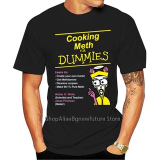 ใหม่ เสื้อยืดคอกลม พิมพ์ลาย Meth Cooking For Dummies Laokgp25Neapli67 สําหรับผู้ชาย