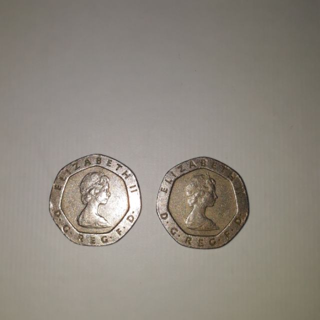 เหรียญเพนนี ปี1982 เหรียญ20 PENCE