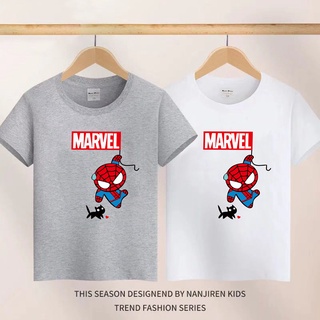 K-2027-SHORT เสื้อยืดแขนสั้น คอกลมเด็ก ผ้านนิ่มใส่สบาย ลายน่ารักใส่ได้ทั้งหญิงและชาย **ปลีก-ส่ง