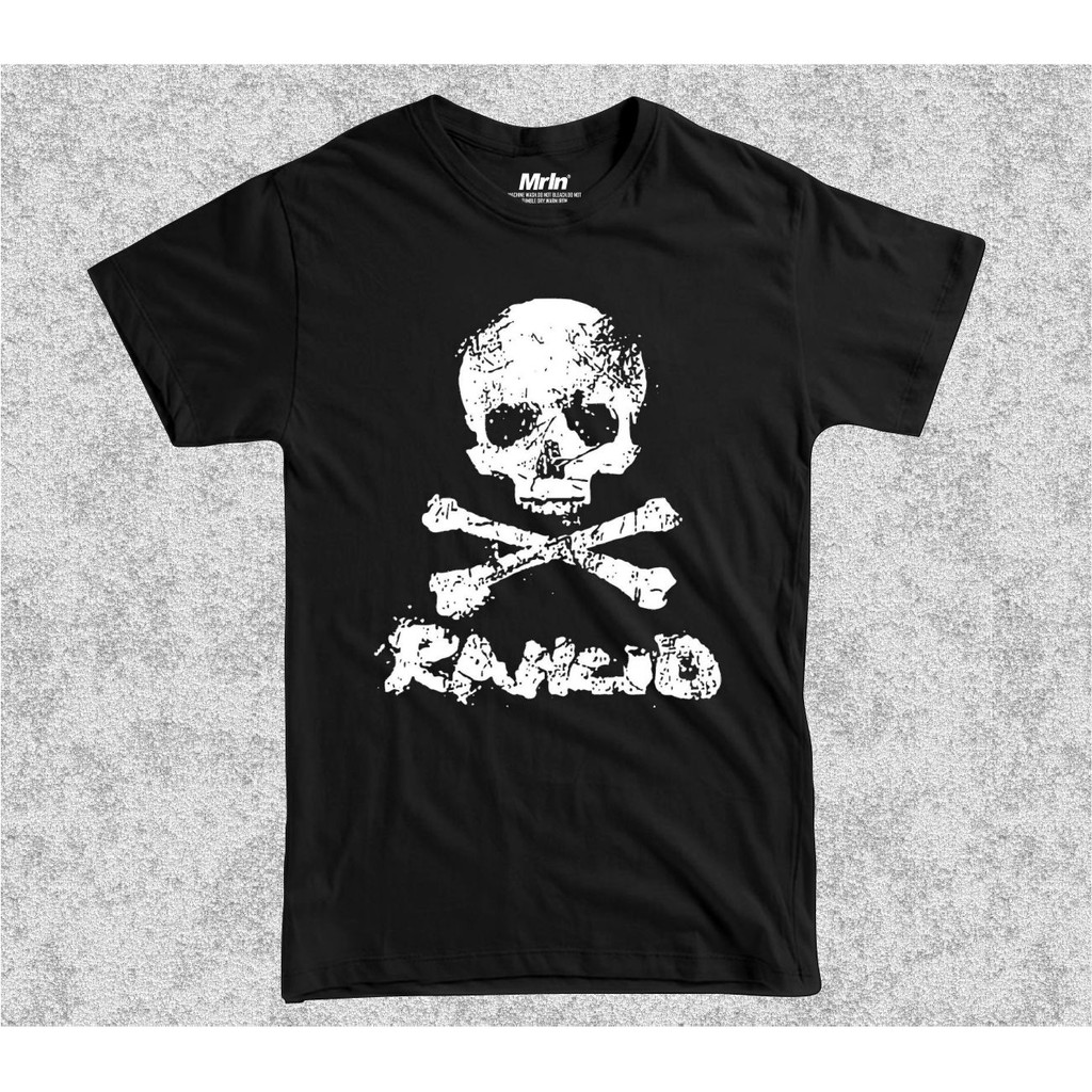 เสื้อยืด RANCID BAND MUSIC - เสื้อยืด PREMIUM BAND - สีดํา - S, M, L, XL, XXL