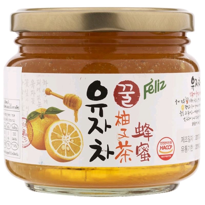 Work From Home PROMOTION ส่งฟรีชาน้ำผึ้งมะนาว Feliz Honey Citron Tea 560g.  เก็บเงินปลายทาง