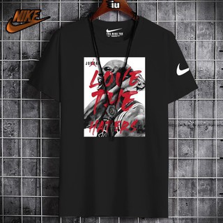 เสื้อเชิ้ต Nike Air Jordan สําหรับผู้ชายกลมผู้ชายสั้นเสื้อรอบทีออฟใหม่ TgDQ ;X8