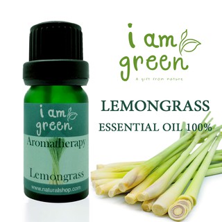 Lemongrass Pure Essential Oil น้ำมันหอมระเหย 100% กลิ่น ตะไคร้ 10 ml