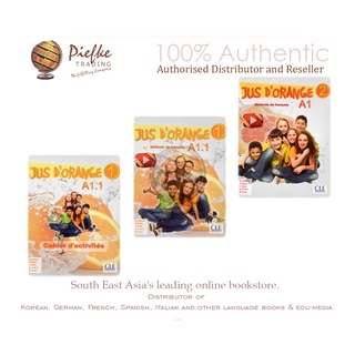 Jus dorange 1, 2 - A1.1, A1.2:student book, workbook : 9782090384086:9782090384093