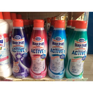 Magiclean Active มาจิคลีน แอคทีฟ ล้างห้องน้ำ 750มล.[ขวด]