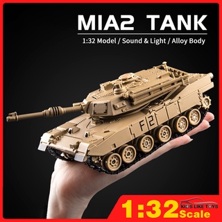 Klt T-99 โมเดลรถถังของเล่น รถถัง ลายเสือดาว 2 รถถังทหาร อัลลอย M1A2 มีเสียง มีไฟ ดึงถอยหลัง สําหรับเด็ก