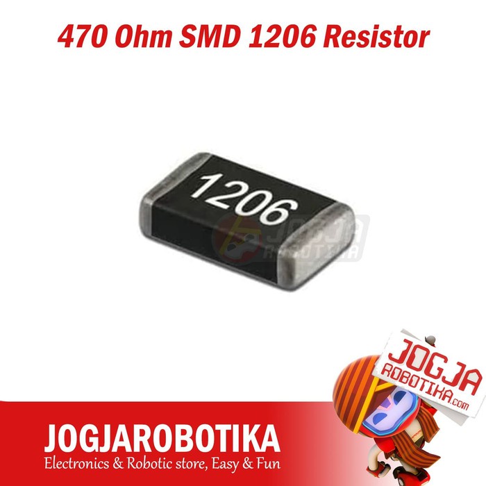 ตัวต้านทาน 470 โอห์ม SMD 1206