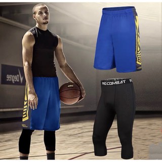 กางเกงบาส Stephen Curry ใส่สบาย กางเกงกระเป๋า