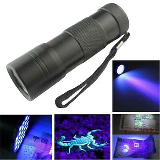 LED Flashlight ส่องหมึกล่องหน ตรวจลายปลอมแปลงเอกสาร ส่องแมลงได้