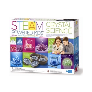 ของเล่นเสริมทักษะ Steam DLX Crystal Science จาก 4M