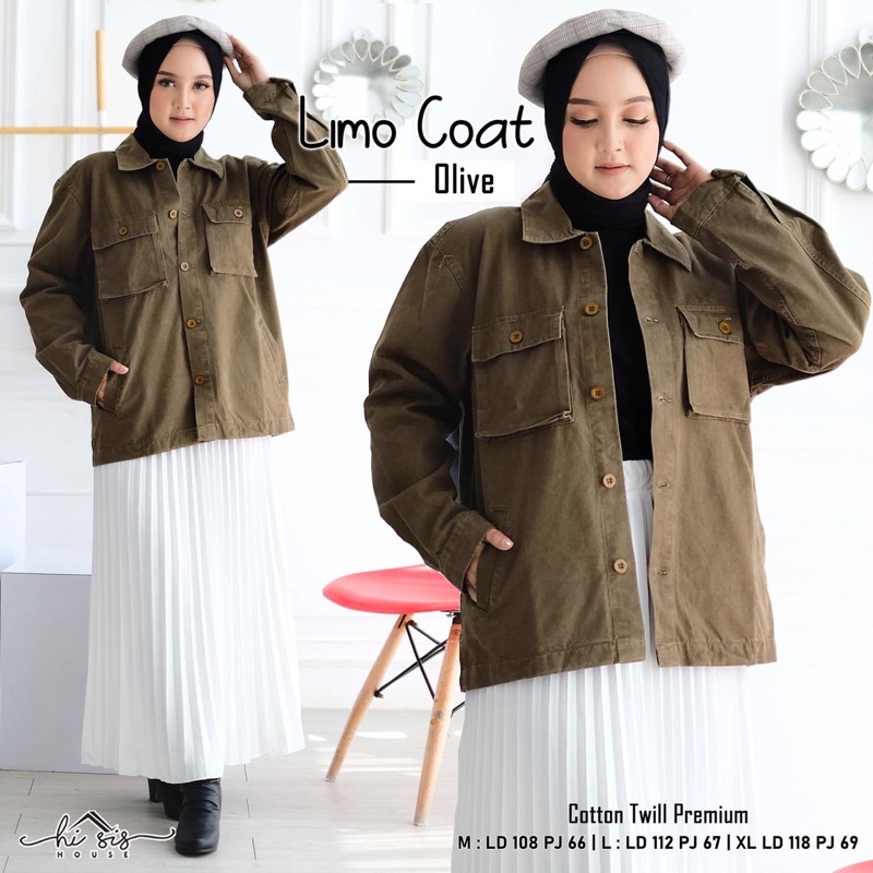 เสื้อแจ็คเก็ตผู้หญิง TOP/FLLOW COAT BY HI~SIS TOP