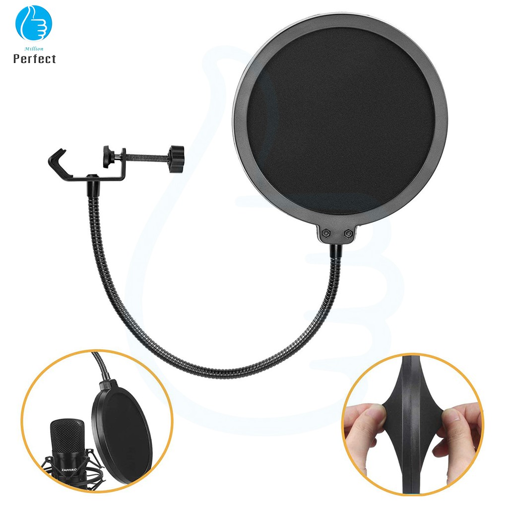 ที่กันลม ป๊อปฟิลเตอร์ สตูดิโอไมโครโฟน Studio Microphones Mic Pop Filter รุ่น MPF9 #8