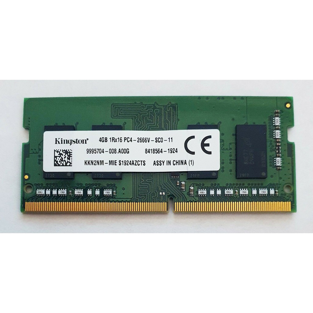 Kingston ACR26D4S9S1KA-4 4GB 2666MHz DDR4 SODIMM for Laptops แรมโน๊ต ...