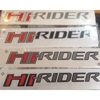 สติ๊กเกอร์ HI-RIDER แรนเจอร์ Ranger ปี 2012-2021