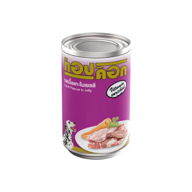 Top Dog อาหารสุนัข​กระป๋อง สูตรใหม่ ขนาด 400 กรัม สูตรคุ้มค่ากว่าเดิม (จำกัด 1 ลัง = 24 กระป๋องต่อคำสั่งซื้อ)​ - รูปที่ 2