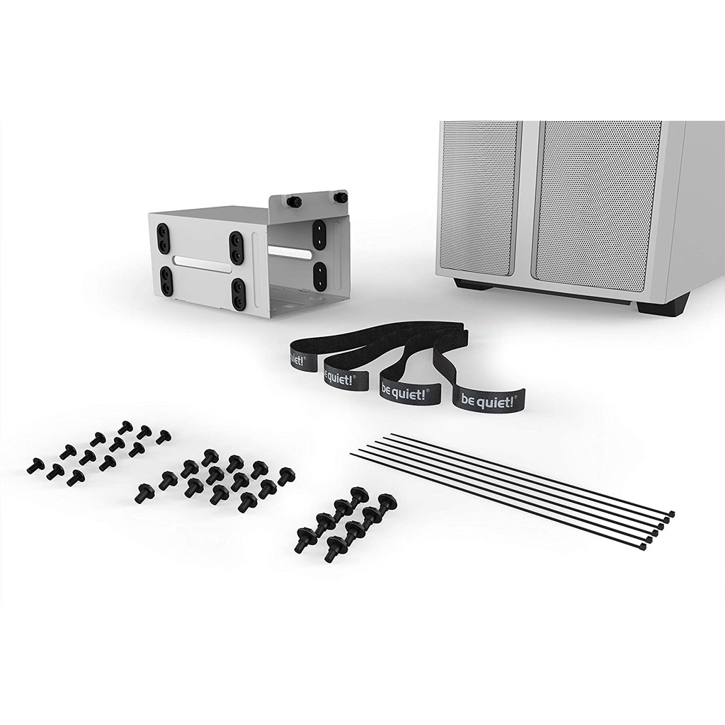 BE QUIET! Pure Base 500DX Black, White ATX ARGB, 3Fan, เคส tempered glass Case BGW37 BGW3