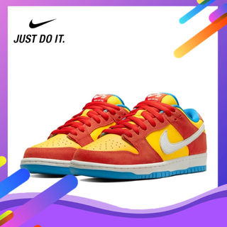 Nike SB Dunk Low Pro "Bart Simpson" BQ6817-602 ของแท้ 100% Sneakers