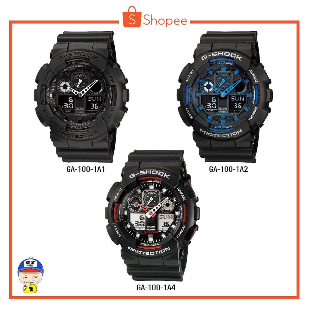 นาฬิกา G-Shock รุ่น GA-100 ทุกสี