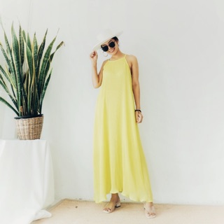 NEON MAXI DRESS