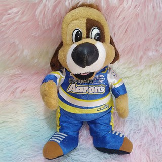 💟 ของพรีเมี่ยม Aarons 💟 ตุ๊กตาหมานักแข่ง Lucky 99 Dog Nascar Plush Mascot หมานักแข่งรถ Doll Premium  ตุ๊กตาพรีเมี่ยม