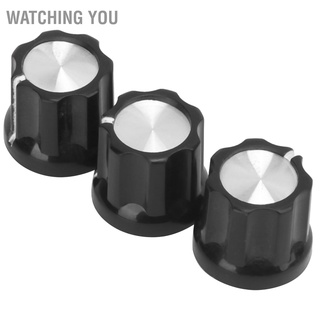 Watching You 3Pcs Effect Knob Volume Control Rotation Adjustment Button Audio Equipment Accessories