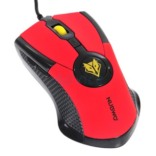 USB Optical Mouse NUBWO (NM-84 ANCIENT) Red/Black