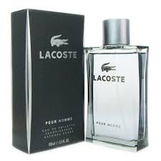 น้ำหอมผู้ชาย ลาครอส Lacoste Pour Homme EDT 100 ml. ของแท้ พร้อมส่ง กล่องซีล ทางร้านไม่มีนโยบายขายของปลอม