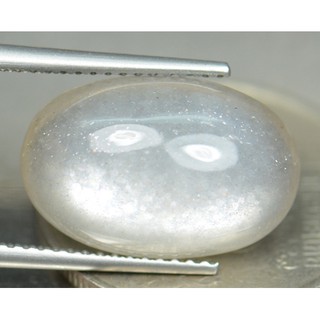 มูนสโตน (Moon Stone) 6.35 กะรัตสีเทา (14467)