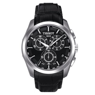 Tissot Couturier Quartz ทิสโซต์ คูทูเรียร์ สีดำ T0356171605100 นาฬิกาผู้ชาย