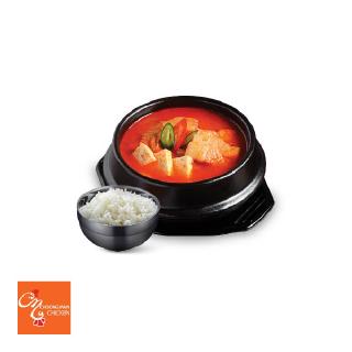 ChoongMan Chicken Kimchi Soup + Rice [ShopeePay] ส่วนลด ฿20