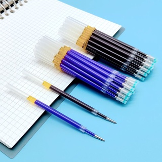 ไส้ปากกาลบได้ รุ่นแบบกด 0.5 มม. สีน้ำเงิน สีดำ ปากกา ปากกาเจล