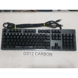 คีย์บอร์ดเกมมิ่งเชิงกล G512 CARBON มือสองสภาพเหมือนใหม่ รับประกัน14วัน