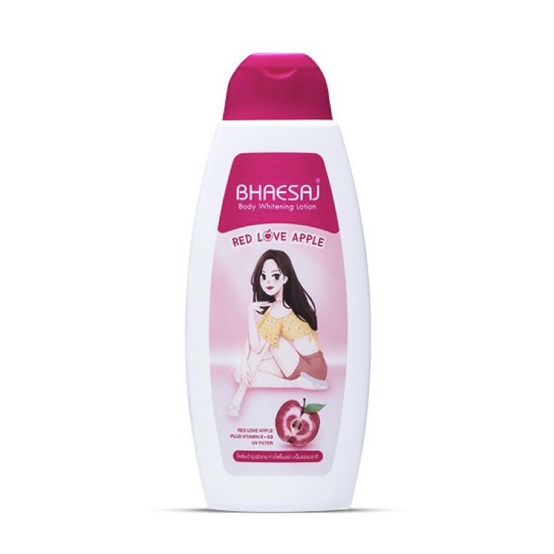 Bhaesaj เภสัช บอดี้ โลชั่น ไวท์เทนนิ่ง สูตรเรดเลิฟแอปเปิ้ล 150ml