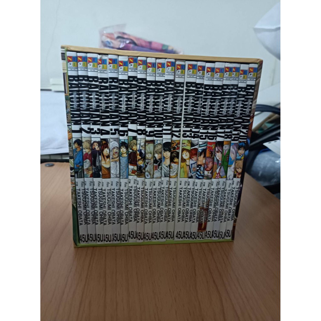 BAKUMAN วัยซนคนการ์ตูน Boxset ครบจบ มือ 2 สภาพสะสม จาก NED Comic (หนังสือการ์ตูน Manga MG)