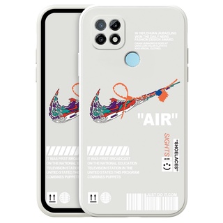 ใหม่ เคสโทรศัพท์มือถือแฟชั่น สําหรับ Realme 2 8 Pro C21 C20 C20A X7 Pro X50 Pro OPPO 5G Phone Casing  Silicon Fashion Camera Lens Protector Full Cover simple Liquid silicone Cases