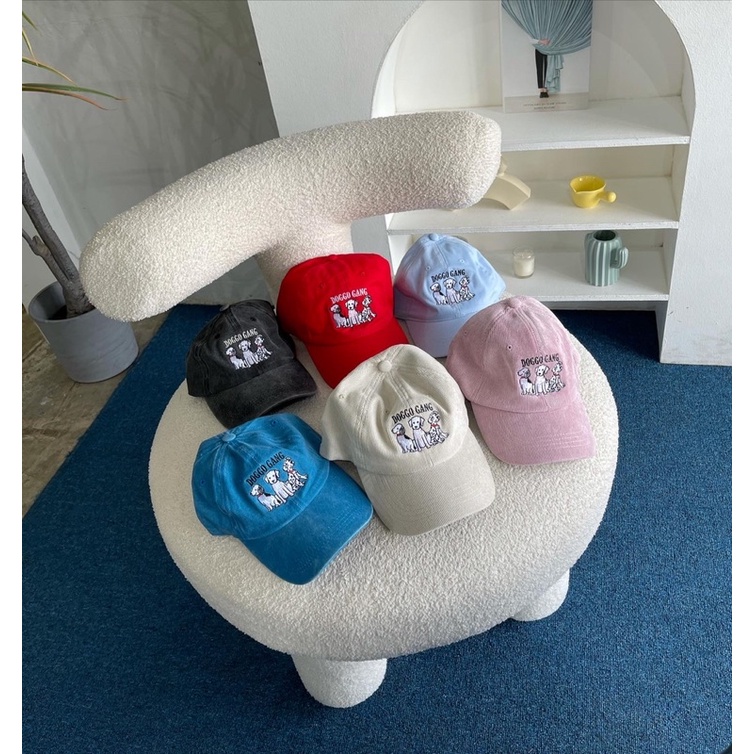 Big Sale หมวกแก๊ป Doggo Gang by SummerWander