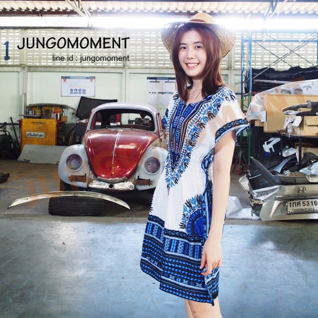 ชุดสไตล์โบฮีเมี่ยน ( jungo dress )